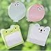 KitMax (TM) Pack of 12 Sets Cute Animals Shaped Sticky Notes Gift for Students Children, Style May Vary