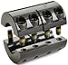 Ruland Manufacturing Co Inc MSPX-25-25-F - Clamp-On Rigid Coupling - MSPX Series, Black Oxide, 1215 Lead-Free Steel, Bore - Side 1: 25 mm, Bore - Side 2: 25 mm