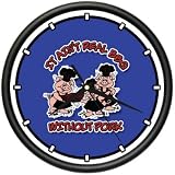 BBQ ~Wall Clock~ barbecue grill restaurant pork smoker