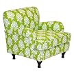 Kids' Emma Floral Arm Chair - Lime