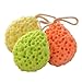 Bestrice Pack of 3 Soft Sponge Body Bath Shower Spa Exfoliator Face Washing Cleansing Puff Scrubber