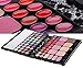 ACEVIVI Professional 72 Silky Shine Colors Eyeshadow Makeup Cosmetic Palette Combination with Lip Gloss and Blush (FBA)