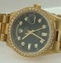 Rolex President watch 18K yellow gold diamonds mint