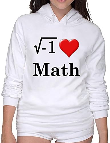 Women's I Love Math Hoodies Sweatshirts 90s Hoodies T Shirts