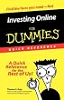 Investing Online For Dummies Quick Reference (For Dummies (Computer/Tech)) Investing Online For Dummies Quick Reference (For Dummies (Computer/Tech))