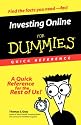 Investing Online For Dummies Quick Reference (For Dummies (Computer/Tech))