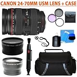 Canon EF 24-70mm f/2.8L USM Standard Zoom Lens + 3 Extra Lens + Lens Access ....