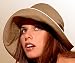 Physician Endorsed UPF 50+ Wide Brim Sun Protection Hat - Ooh La La in Khaki with White
