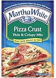 Martha White, Pizza Crust, Thin & Crispy Mix, 6.5oz Pouch (Pack of 6)
