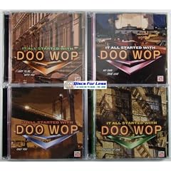 Time Life It All Started With Doo Wop 8 CD Add-On Set