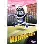 Crazy Frog (City) Framed Art Poster Print - 24" X 36"