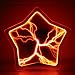 Luminglas 16" Star Plasma Illumination Display Set Sinlge Color RED Contemporary Luminglass Disk/Disc Night Light (164)