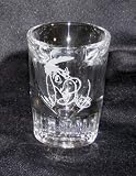 Winnie the Pooh Eeyore Jumbo 1-1/2 oz. Etched Shot Glass