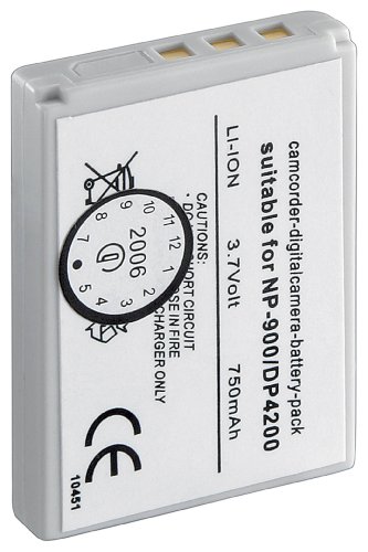1aTTack Ersatzakku f&uuml;r Konica NP-900, Olympus Li-80B (750mAh) Preisvergleich