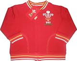 from Welsh Rugby Union Welsh Rugby Union Long Sleeved Jacket (Red,18 to 23 months) (Model WR090-18/23m)