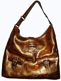 Guess Purse Handbag Logo World w/ Rhinestones