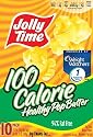 Jolly Time Healthy Pop Butter Flavor Microwave Popcorn, 100 Calorie Mini Bags, 10-Count Boxes (Pack of 6)
