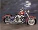 Ron Kimball 1986 Fxr Harley Davidson Art Poster Print - 20 X 16