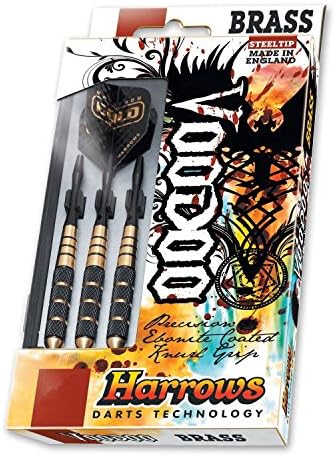 Harrows 59204 Voodoo Brass Steel Tip Dart 25-gram