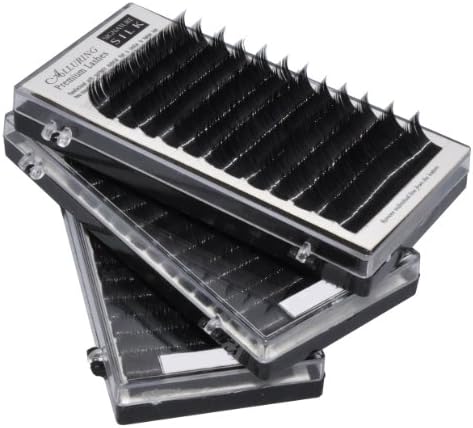 Eyelash Extension Alluring Silk Lashes 3 Trays Combo C .20 X 10, 12, 14mm