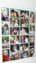 Thinking Gifts Picture Pockets Photo Hanging Display, 40 photos in 20 pockets, Large, Clear, 1 unit (PPL )