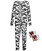 32 Degrees Weatherproof Big Boy's Base Layer Thermal Set, M, Gray Camo