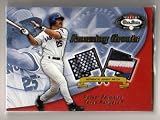 2002 Fleer Box Score Amazing Greats Rafael Palmeiro 4 Color Game Used Patch Baseball Card Only 150 Made
