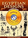 Egyptian Designs CD-ROM and Book (Dover Electronic Clip Art)