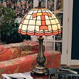 Tennessee Volunteers Stained Glass Table Lamp