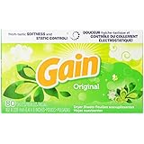 Gain With Freshlock Original Dryer Sheets 80 Count (Pack of 3)