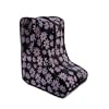 Dark Floral Boots with Dark Floral Boot Bag