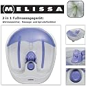 Melissa Fusssprudelbad Sprudelbad Massagebad Fussbad