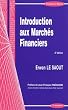 Introduction aux march�s financiers