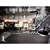 Canvas Photo Print -- Parisian Cafe -- Signed by Artist tagged \