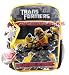 TRANSFORMERS BUMBLEBEE MOVIE Child BACKPACK...Made of Canvas Material NOT PLASTIC! Ju...