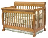 Kalani Crib In Honey Oak Finish By Da Vinci Baby Furniture