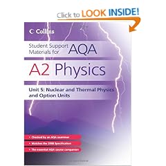 Student Support Materials for AQA - A2 Physics Unit 5: Nuclear, Thermal Physics and Option Units