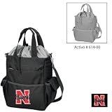 Nebraska Cornhuskers NCAA Activo Waterproof Tote (Black)