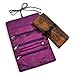 Jewelry Roll (Large) - Silk Jacquard (Violet)