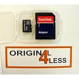 Sandisk Micro SD / Micro SDHC 16gb Flash Memory Card for Blackberry Bold 90 ....