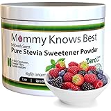 Pure Stevia Powder Extract Sweetener - Zero Calorie Sugar Substitute - No Artificial Ingredients