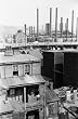 Poor Neighborhood Hard By Pittsburgh's Steel Mills, 1938 - 16x20-inch - Fine-Art-Quality Photographic Print of an Image from the Library of Congress Collection