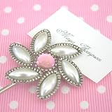 Love Blooms Flower Place Card Holders set of 12 (Set of 12) - Baby Shower Gifts & Wedding Favors