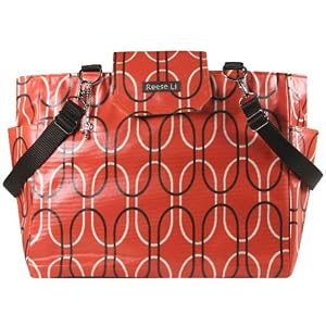 Orange Capsule Lexington Diaper Bag