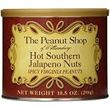 The Peanut Shop of Williamsburg Hot Southern Jalapeno Nuts, 10.5 Ounce