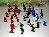 American Revolution Figures, 37 Pieces Toy Soldier SetIMAGE