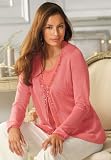 SEQUIN TRIM CARDIGAN