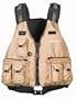 Extrasport Striper Kayak Fishing Type III PFD (Sand, Large/X-Large)