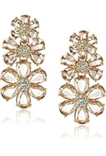 kate spade new york "At First Blush" Drama Earrings