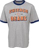 Reebok - Chicago Bears Gray Glory Days Ringer T-Shirt